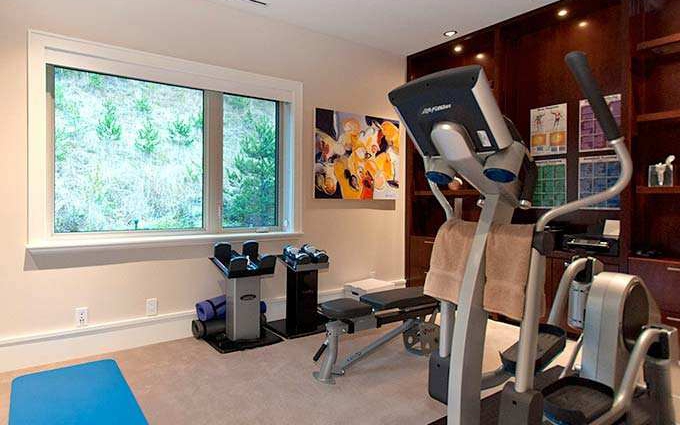 曲靖装修设计室内家庭健身房，让自己过上健康生活